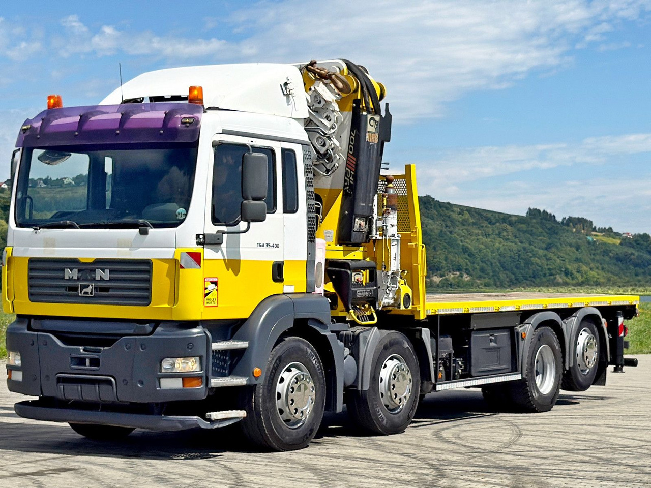 MAN TGA 35.430 * HIAB 700 E - 6 + FUNK* TOPZUSTAND - Sunkvežimis su kranu: foto 4 MAN TGA 35.430 * HIAB 700 E - 6 + FUNK* TOPZUSTAND - Sunkvežimis su kranu: foto 4