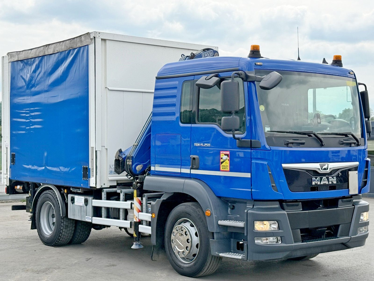 MAN TGM 15.250* FASSI F110A.0.23 * TOPZUSTAND - Sunkvežimis su kranu: foto 3 MAN TGM 15.250* FASSI F110A.0.23 * TOPZUSTAND - Sunkvežimis su kranu: foto 3