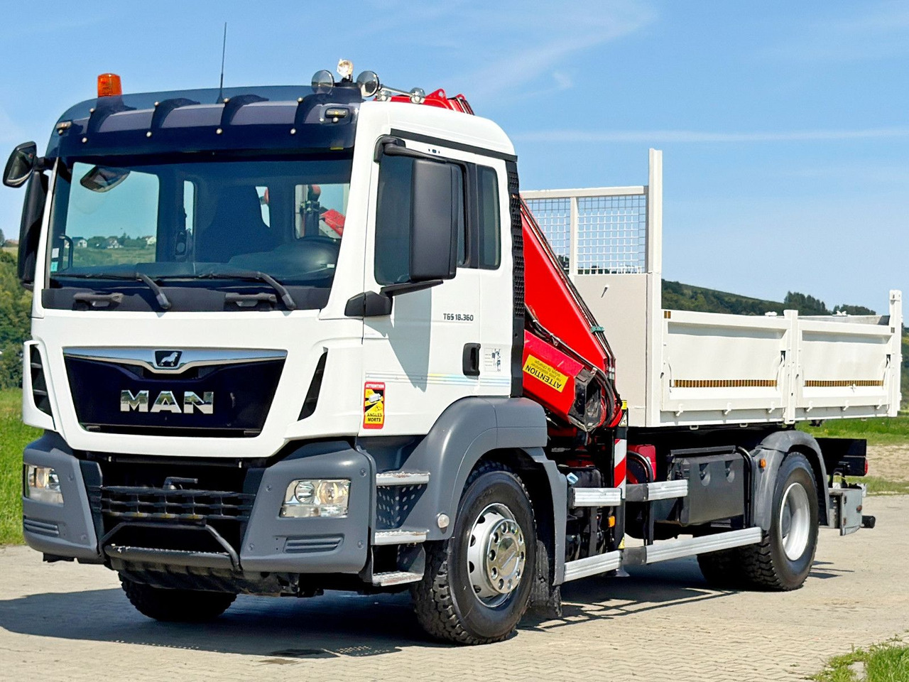 MAN TGS 18.360 * FASSI F135A.0.23 + FUNK * TOP - Savivartis sunkvežimis, Sunkvežimis su kranu: foto 3 MAN TGS 18.360 * FASSI F135A.0.23 + FUNK * TOP - Savivartis sunkvežimis, Sunkvežimis su kranu: foto 3