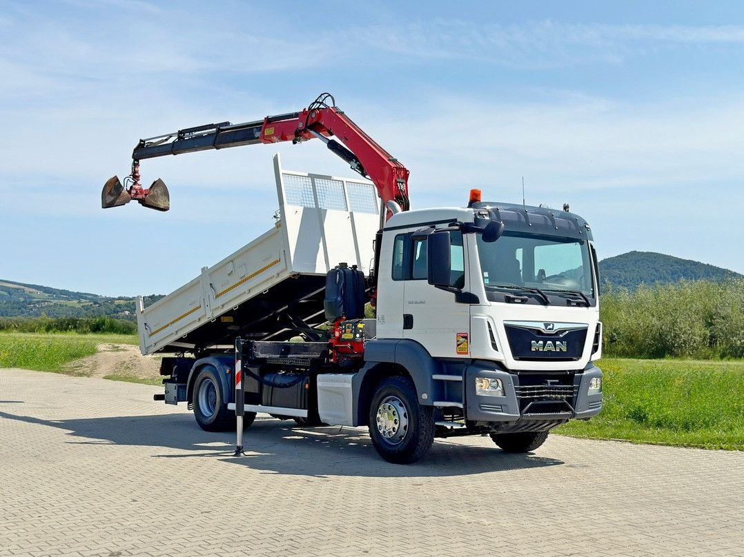 MAN TGS 18.360 * FASSI F135A.0.23 + FUNK * TOP - Savivartis sunkvežimis, Sunkvežimis su kranu: foto 2 MAN TGS 18.360 * FASSI F135A.0.23 + FUNK * TOP - Savivartis sunkvežimis, Sunkvežimis su kranu: foto 2