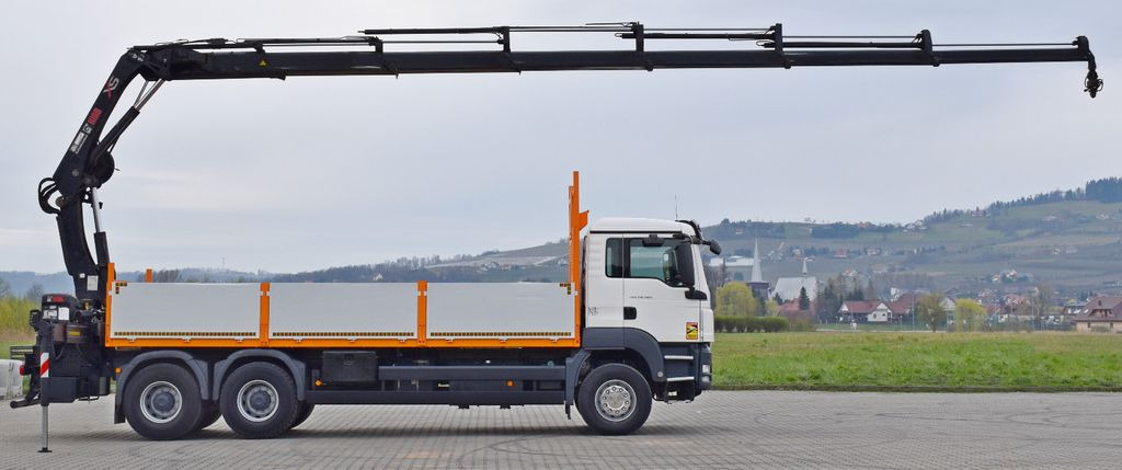 MAN TGS 26.360* HIAB 211 E-6 HIDUO / FUNK * 6x4 - Sunkvežimis su kranu, Platforminis/ Bortinis sunkvežimis: foto 5 MAN TGS 26.360* HIAB 211 E-6 HIDUO / FUNK * 6x4 - Sunkvežimis su kranu, Platforminis/ Bortinis sunkvežimis: foto 5