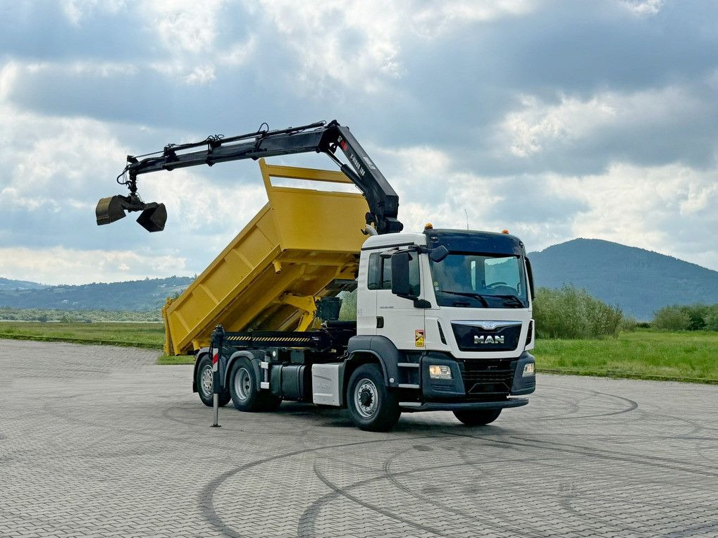 MAN TGS 26.400 * HIAB X-HIDUO 188 E-3 + FUNK * 6x4 - Sunkvežimis su kranu: foto 2 MAN TGS 26.400 * HIAB X-HIDUO 188 E-3 + FUNK * 6x4 - Sunkvežimis su kranu: foto 2