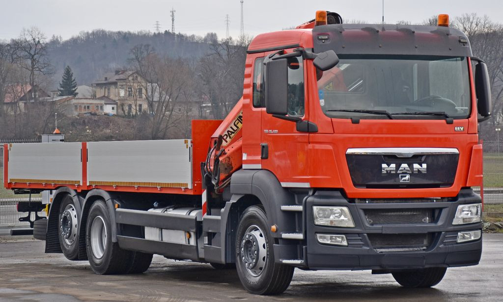 MAN TGS 26.400 * PK 12000/FUNK* TOPZUSTAND - Sunkvežimis su kranu, Platforminis/ Bortinis sunkvežimis: foto 3 MAN TGS 26.400 * PK 12000/FUNK* TOPZUSTAND - Sunkvežimis su kranu, Platforminis/ Bortinis sunkvežimis: foto 3