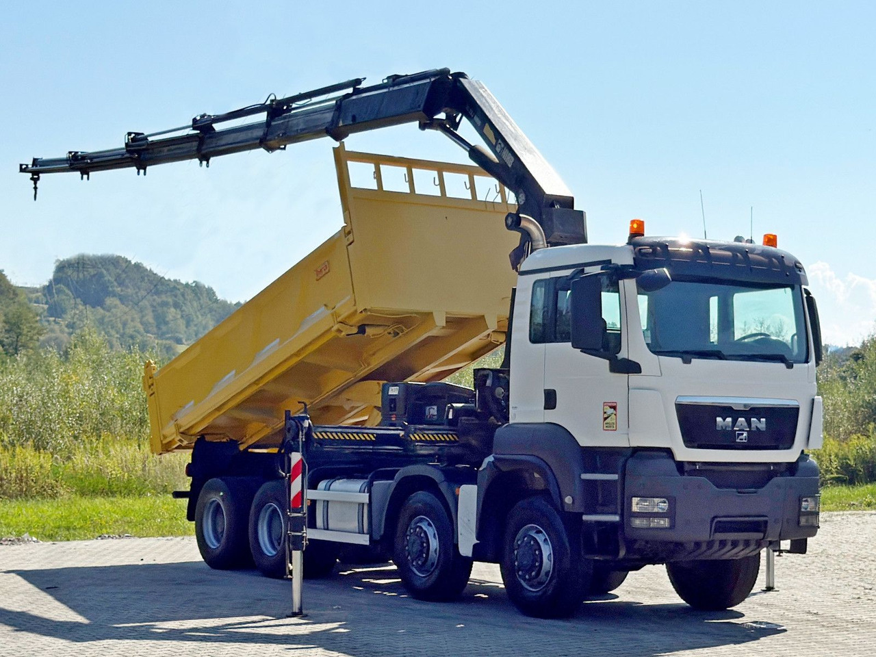MAN TGS 32.510 * HIAB 288 EP - 5HIDUO/ FUNK * 8x8 - Savivartis sunkvežimis, Sunkvežimis su kranu: foto 2 MAN TGS 32.510 * HIAB 288 EP - 5HIDUO/ FUNK * 8x8 - Savivartis sunkvežimis, Sunkvežimis su kranu: foto 2