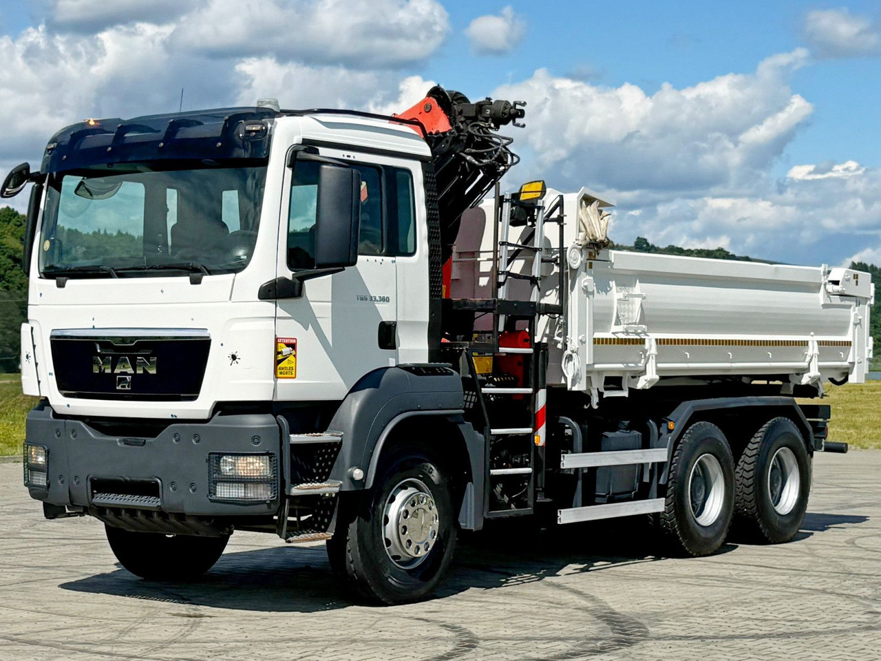 MAN TGS 33.360 * PK 16001 - KB + FUNK * 6x4 - Sunkvežimis su kranu: foto 5 MAN TGS 33.360 * PK 16001 - KB + FUNK * 6x4 - Sunkvežimis su kranu: foto 5