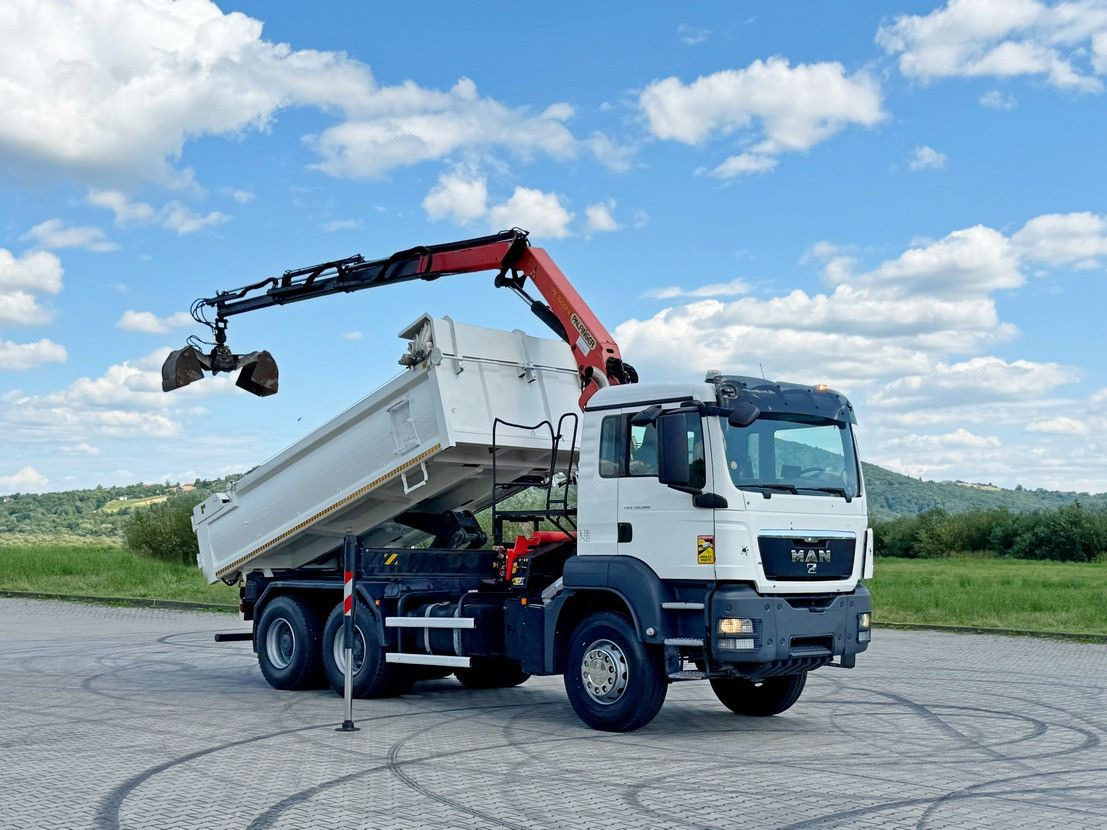 MAN TGS 33.360 * PK 16001 - KB + FUNK * 6x4 - Sunkvežimis su kranu: foto 2 MAN TGS 33.360 * PK 16001 - KB + FUNK * 6x4 - Sunkvežimis su kranu: foto 2