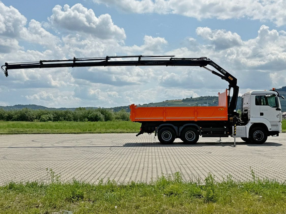 MAN TGS 33.440 * HIAB X-HIDUO 188 E-5 + FUNK * 6x4 - Savivartis sunkvežimis, Sunkvežimis su kranu: foto 5 MAN TGS 33.440 * HIAB X-HIDUO 188 E-5 + FUNK * 6x4 - Savivartis sunkvežimis, Sunkvežimis su kranu: foto 5