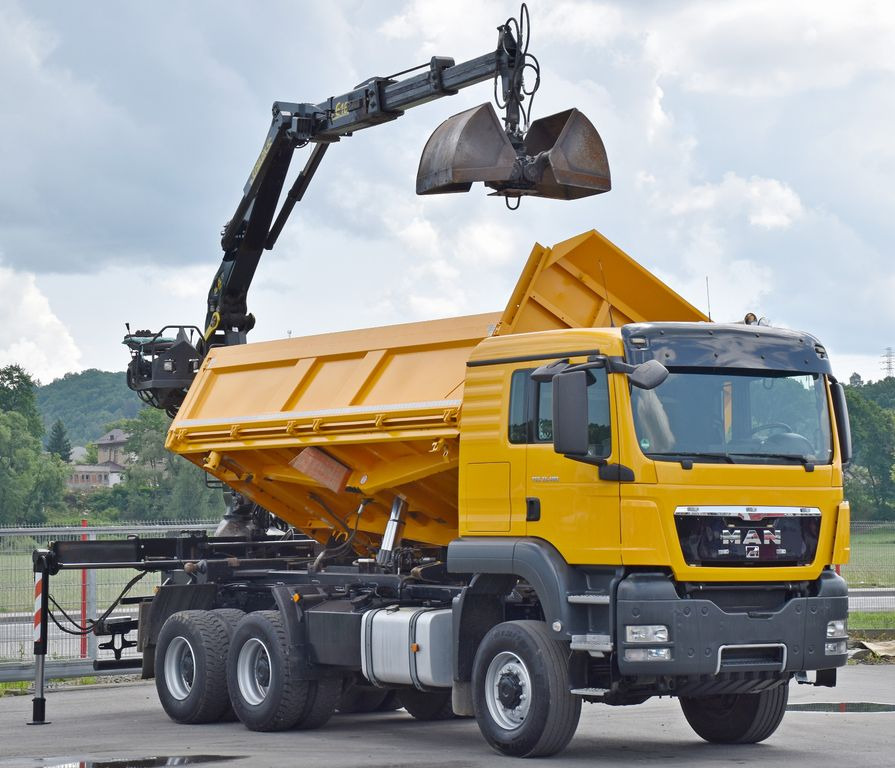 MAN TGS 33.480*KIPPER 5,10m * EPSILON E165Z76* 6x6 - Sunkvežimis su kranu, Savivartis sunkvežimis: foto 2 MAN TGS 33.480*KIPPER 5,10m * EPSILON E165Z76* 6x6 - Sunkvežimis su kranu, Savivartis sunkvežimis: foto 2