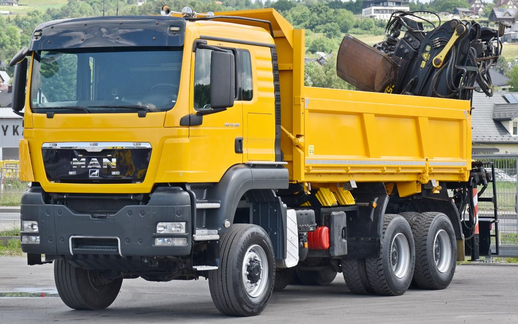 MAN TGS 33.480*KIPPER 5,10m * EPSILON E165Z76* 6x6 - Sunkvežimis su kranu, Savivartis sunkvežimis: foto 5 MAN TGS 33.480*KIPPER 5,10m * EPSILON E165Z76* 6x6 - Sunkvežimis su kranu, Savivartis sunkvežimis: foto 5