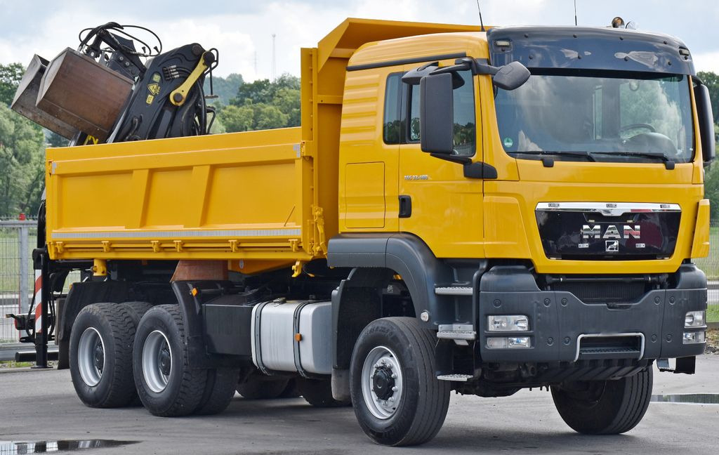 MAN TGS 33.480*KIPPER 5,10m * EPSILON E165Z76* 6x6 - Sunkvežimis su kranu, Savivartis sunkvežimis: foto 4 MAN TGS 33.480*KIPPER 5,10m * EPSILON E165Z76* 6x6 - Sunkvežimis su kranu, Savivartis sunkvežimis: foto 4