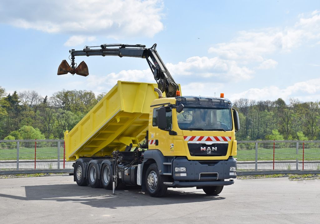 MAN TGS 35.440 * HIAB 122 B-3 DUO / 8x4 - Savivartis sunkvežimis, Sunkvežimis su kranu: foto 2 MAN TGS 35.440 * HIAB 122 B-3 DUO / 8x4 - Savivartis sunkvežimis, Sunkvežimis su kranu: foto 2