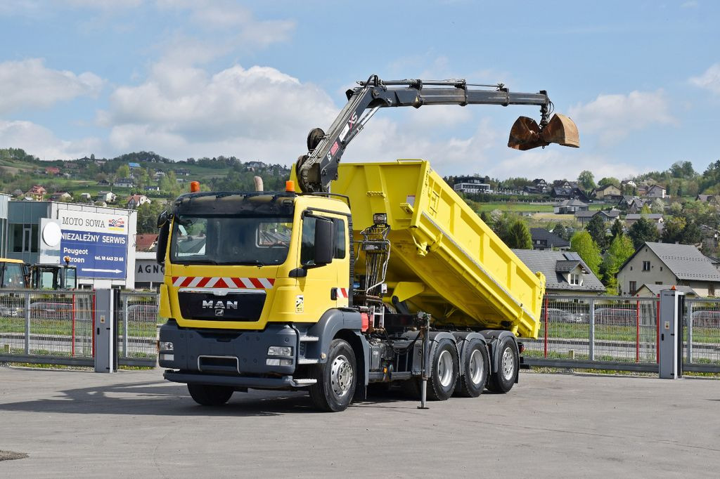 MAN TGS 35.440 * HIAB 122 B-3 DUO / 8x4 - Sunkvežimis su kranu, Savivartis sunkvežimis: foto 2 MAN TGS 35.440 * HIAB 122 B-3 DUO / 8x4 - Sunkvežimis su kranu, Savivartis sunkvežimis: foto 2