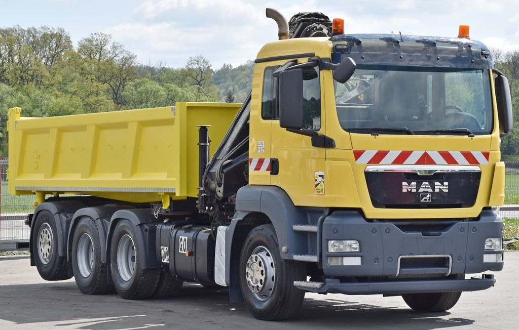 MAN TGS 35.440 * HIAB 122 B-3 DUO / 8x4 - Savivartis sunkvežimis, Sunkvežimis su kranu: foto 4 MAN TGS 35.440 * HIAB 122 B-3 DUO / 8x4 - Savivartis sunkvežimis, Sunkvežimis su kranu: foto 4