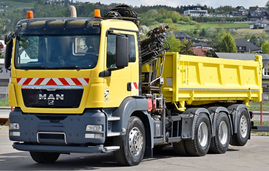 MAN TGS 35.440 * HIAB 122 B-3 DUO / 8x4 - Sunkvežimis su kranu, Savivartis sunkvežimis: foto 5 MAN TGS 35.440 * HIAB 122 B-3 DUO / 8x4 - Sunkvežimis su kranu, Savivartis sunkvežimis: foto 5