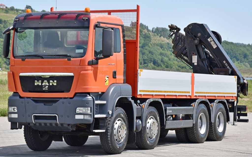 MAN TGS 35.440 * HIAB 211 E-6 HIDUO +FUNK / 8x4 MAN TGS 35.440 * HIAB 211 E-6 HIDUO +FUNK / 8x4 - Sunkvežimis su kranu, Platforminis/ Bortinis sunkvežimis: foto 4 MAN TGS 35.440 * HIAB 211 E-6 HIDUO +FUNK / 8x4 MAN TGS 35.440 * HIAB 211 E-6 HIDUO +FUNK / 8x4 - Sunkvežimis su kranu, Platforminis/ Bortinis sunkvežimis: foto 4