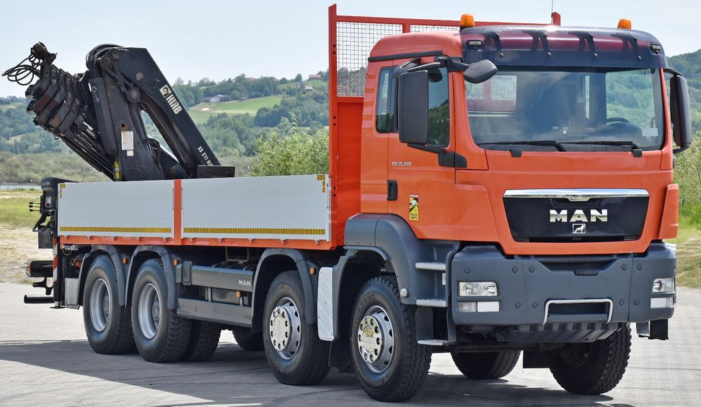 MAN TGS 35.440 * HIAB 211 E-6 HIDUO +FUNK / 8x4 MAN TGS 35.440 * HIAB 211 E-6 HIDUO +FUNK / 8x4 - Sunkvežimis su kranu, Platforminis/ Bortinis sunkvežimis: foto 3 MAN TGS 35.440 * HIAB 211 E-6 HIDUO +FUNK / 8x4 MAN TGS 35.440 * HIAB 211 E-6 HIDUO +FUNK / 8x4 - Sunkvežimis su kranu, Platforminis/ Bortinis sunkvežimis: foto 3