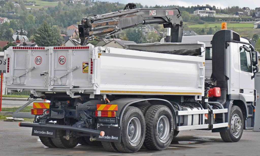 Mercedes-Benz ACTROS 2641 * HIAB 144 B-2 DUO * 6x4 *TOPZUSTAND - Savivartis sunkvežimis, Sunkvežimis su kranu: foto 4 Mercedes-Benz ACTROS 2641 * HIAB 144 B-2 DUO * 6x4 *TOPZUSTAND - Savivartis sunkvežimis, Sunkvežimis su kranu: foto 4