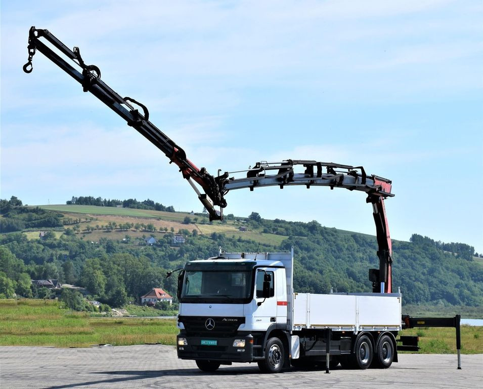 Mercedes-Benz ACTROS 2641 * PK 29002 +JIB PJ060/FUNK* 6x4 Mercedes-Benz ACTROS 2641 * PK 29002 +JIB PJ060/FUNK* 6x4 - Sunkvežimis su kranu, Platforminis/ Bortinis sunkvežimis: foto 2 Mercedes-Benz ACTROS 2641 * PK 29002 +JIB PJ060/FUNK* 6x4 Mercedes-Benz ACTROS 2641 * PK 29002 +JIB PJ060/FUNK* 6x4 - Sunkvežimis su kranu, Platforminis/ Bortinis sunkvežimis: foto 2
