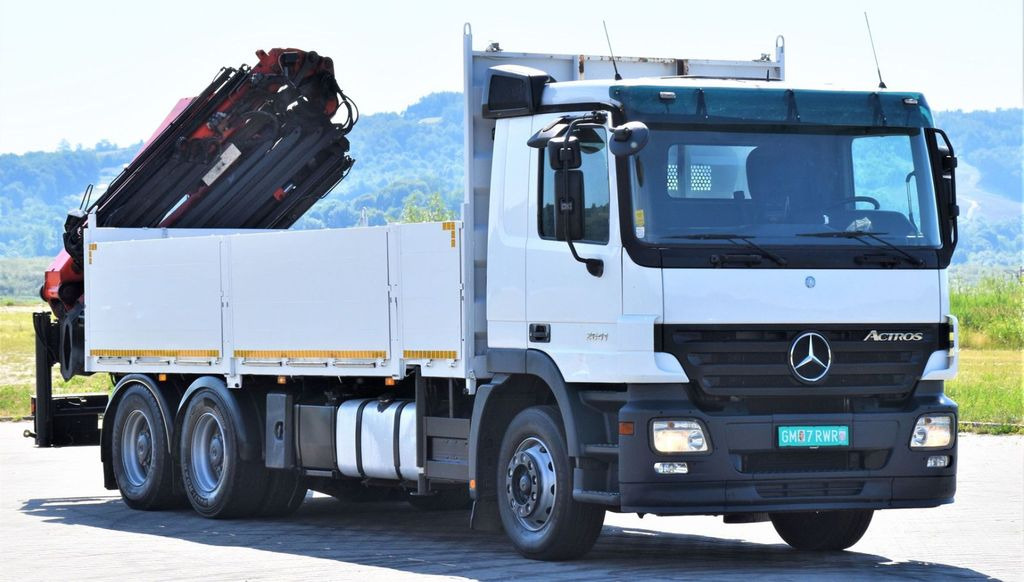 Mercedes-Benz ACTROS 2641 * PK 29002 +JIB PJ060/FUNK* 6x4 Mercedes-Benz ACTROS 2641 * PK 29002 +JIB PJ060/FUNK* 6x4 - Sunkvežimis su kranu, Platforminis/ Bortinis sunkvežimis: foto 3 Mercedes-Benz ACTROS 2641 * PK 29002 +JIB PJ060/FUNK* 6x4 Mercedes-Benz ACTROS 2641 * PK 29002 +JIB PJ060/FUNK* 6x4 - Sunkvežimis su kranu, Platforminis/ Bortinis sunkvežimis: foto 3