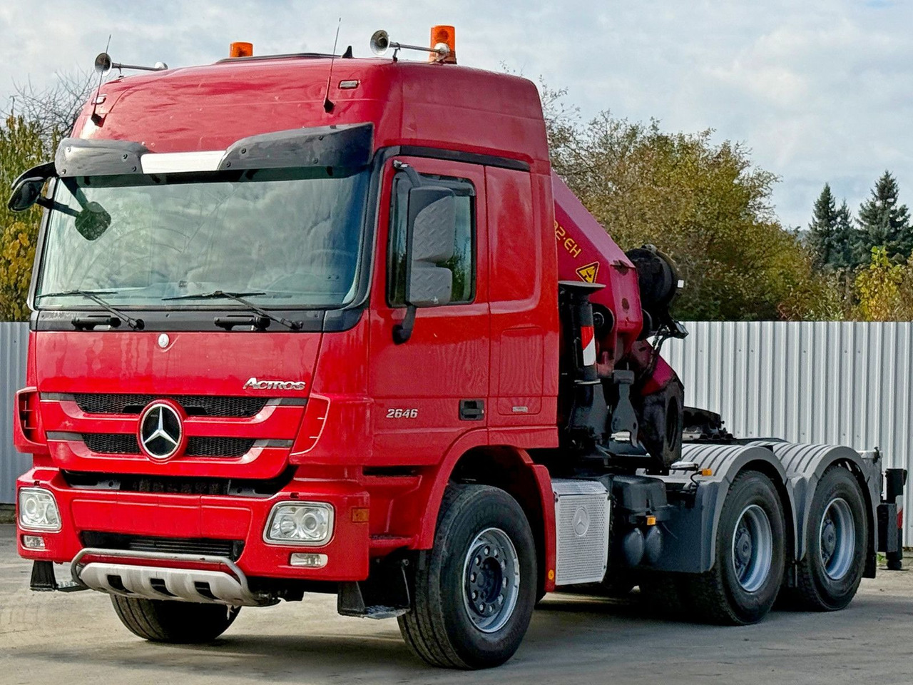 Mercedes-Benz ACTROS 2646 * PK 40002 - EH G + FUNK / 6x4 * TOP - Sunkvežimis su kranu: foto 4 Mercedes-Benz ACTROS 2646 * PK 40002 - EH G + FUNK / 6x4 * TOP - Sunkvežimis su kranu: foto 4