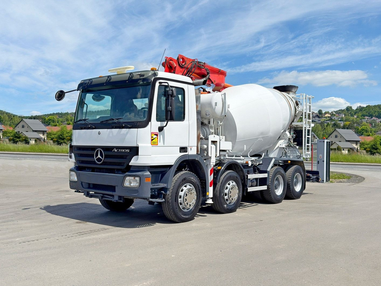 Mercedes-Benz ACTROS 3241* Betonpumpe 21m *8x4 * Top Zustand Mercedes-Benz ACTROS 3241* Betonpumpe 21m *8x4 * Top Zustand - Betono siurblys: foto 2 Mercedes-Benz ACTROS 3241* Betonpumpe 21m *8x4 * Top Zustand Mercedes-Benz ACTROS 3241* Betonpumpe 21m *8x4 * Top Zustand - Betono siurblys: foto 2