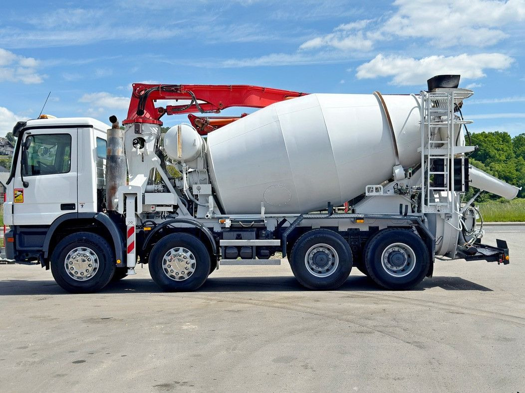 Mercedes-Benz ACTROS 3241* Betonpumpe 21m *8x4 * Top Zustand Mercedes-Benz ACTROS 3241* Betonpumpe 21m *8x4 * Top Zustand - Betono siurblys: foto 4 Mercedes-Benz ACTROS 3241* Betonpumpe 21m *8x4 * Top Zustand Mercedes-Benz ACTROS 3241* Betonpumpe 21m *8x4 * Top Zustand - Betono siurblys: foto 4