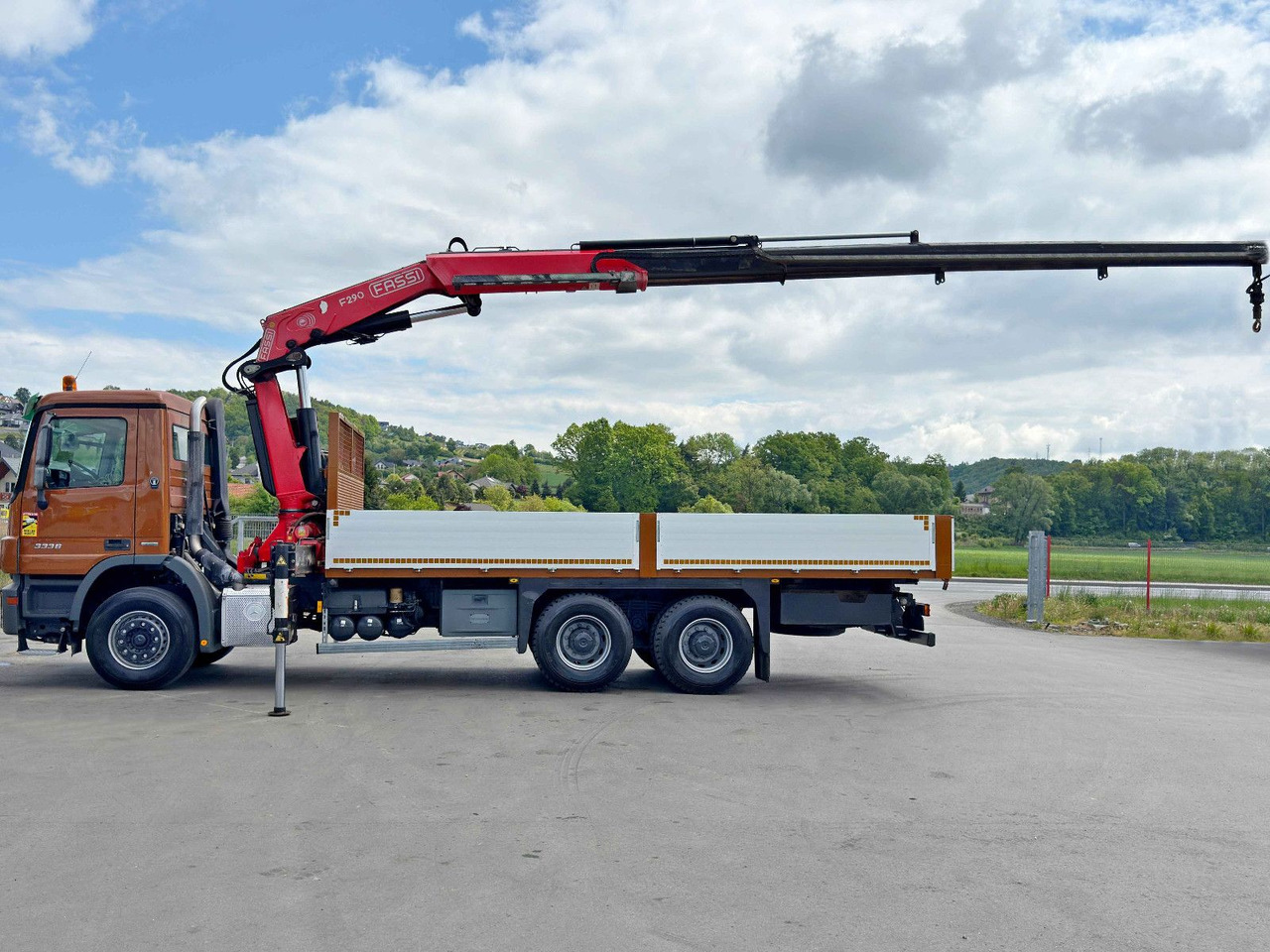 Mercedes-Benz ACTROS 3336 * FASSI F290A.22 + FUNK / 6x4 * TOP - Sunkvežimis su kranu: foto 5 Mercedes-Benz ACTROS 3336 * FASSI F290A.22 + FUNK / 6x4 * TOP - Sunkvežimis su kranu: foto 5