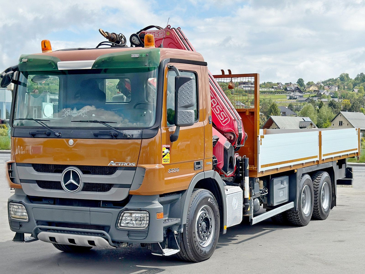 Mercedes-Benz ACTROS 3336 * FASSI F290A.22 + FUNK / 6x4 * TOP - Sunkvežimis su kranu: foto 4 Mercedes-Benz ACTROS 3336 * FASSI F290A.22 + FUNK / 6x4 * TOP - Sunkvežimis su kranu: foto 4