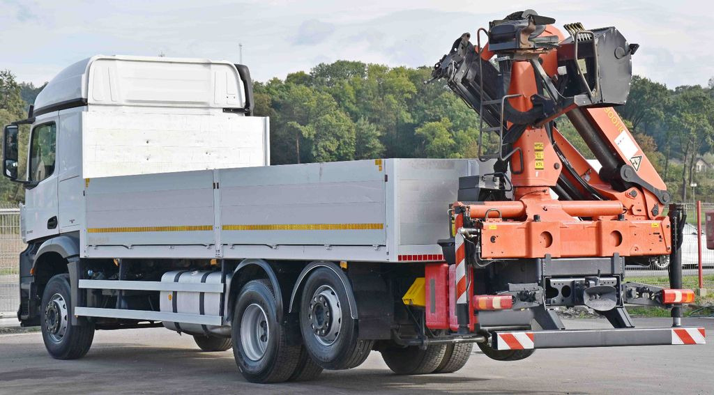 Sunkvežimis su kranu, Platforminis/ Bortinis sunkvežimis Mercedes-Benz AROCS 2542* PK 13001-K B* TOPZUSTAND: foto 7