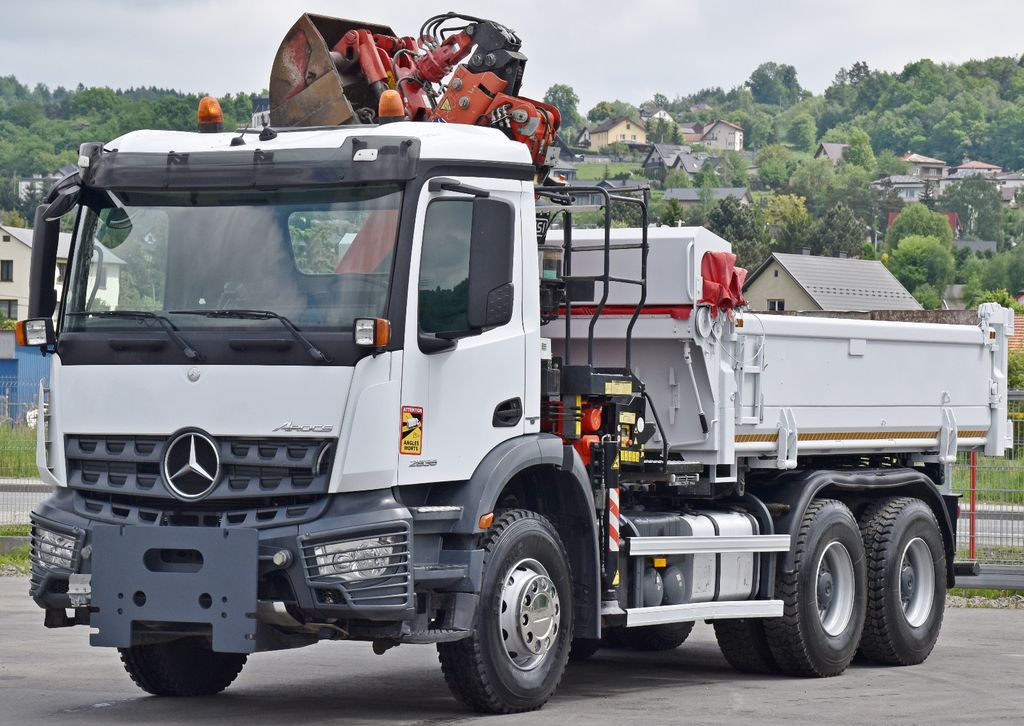 Mercedes-Benz AROCS 2635* FASSI F165AZ.0.22 + FUNK * 6x4 - Sunkvežimis su kranu, Savivartis sunkvežimis: foto 5 Mercedes-Benz AROCS 2635* FASSI F165AZ.0.22 + FUNK * 6x4 - Sunkvežimis su kranu, Savivartis sunkvežimis: foto 5