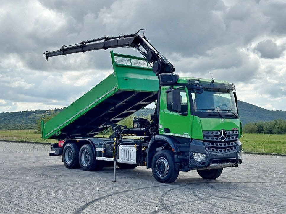 Mercedes-Benz AROCS 2636 * HIAB 122 ES - 3 HIPRO * 6x4 - Sunkvežimis su kranu: foto 2 Mercedes-Benz AROCS 2636 * HIAB 122 ES - 3 HIPRO * 6x4 - Sunkvežimis su kranu: foto 2