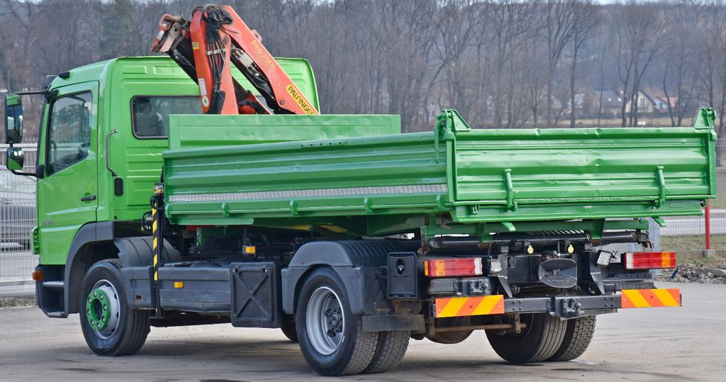 Sunkvežimis su kranu, Savivartis sunkvežimis Mercedes-Benz ATEGO 1224 Kipper 4,00m* KRAN * TOPZUSTAND: foto 8