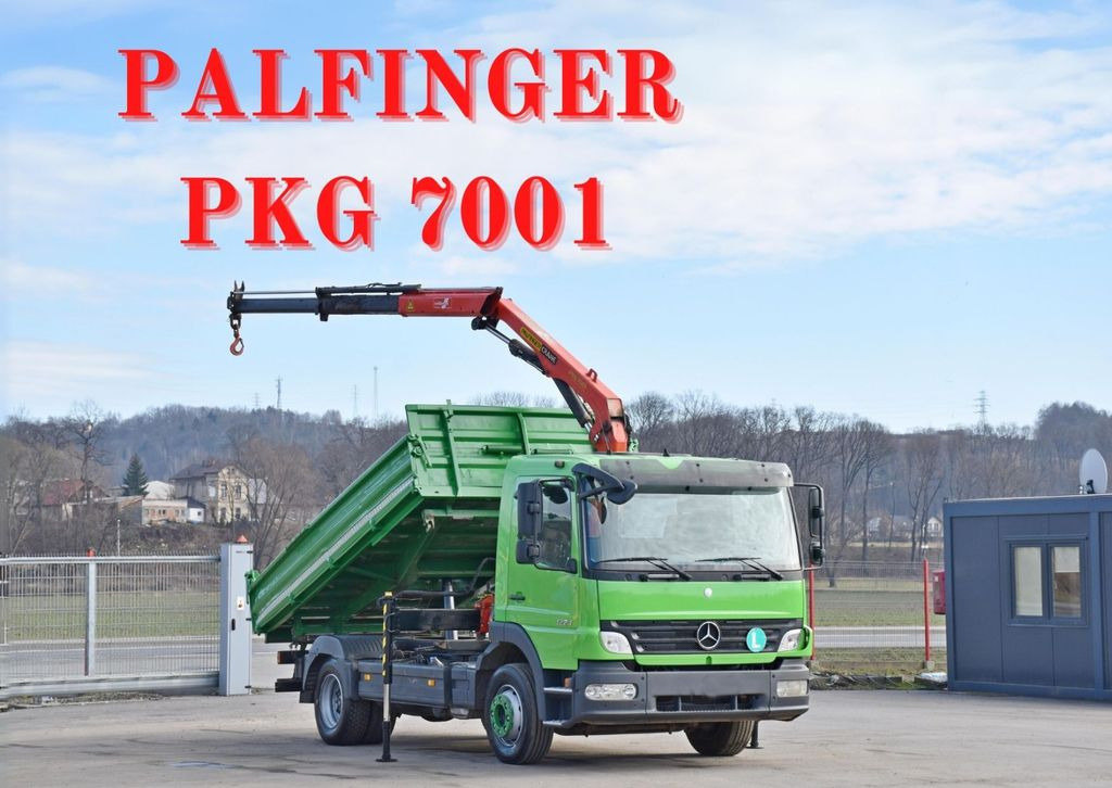 Mercedes-Benz ATEGO 1224 Kipper 4,00m* KRAN * TOPZUSTAND Mercedes-Benz ATEGO 1224 Kipper 4,00m* KRAN * TOPZUSTAND - Sunkvežimis su kranu, Savivartis sunkvežimis: foto 1 Mercedes-Benz ATEGO 1224 Kipper 4,00m* KRAN * TOPZUSTAND Mercedes-Benz ATEGO 1224 Kipper 4,00m* KRAN * TOPZUSTAND - Sunkvežimis su kranu, Savivartis sunkvežimis: foto 1