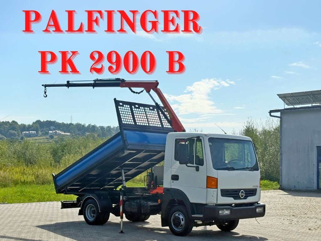 Nissan ATLEON 35.15 + PK 2900 B* TOPZUSTAND - Sunkvežimis su kranu, Savivartis sunkvežimis: foto 1 Nissan ATLEON 35.15 + PK 2900 B* TOPZUSTAND - Sunkvežimis su kranu, Savivartis sunkvežimis: foto 1