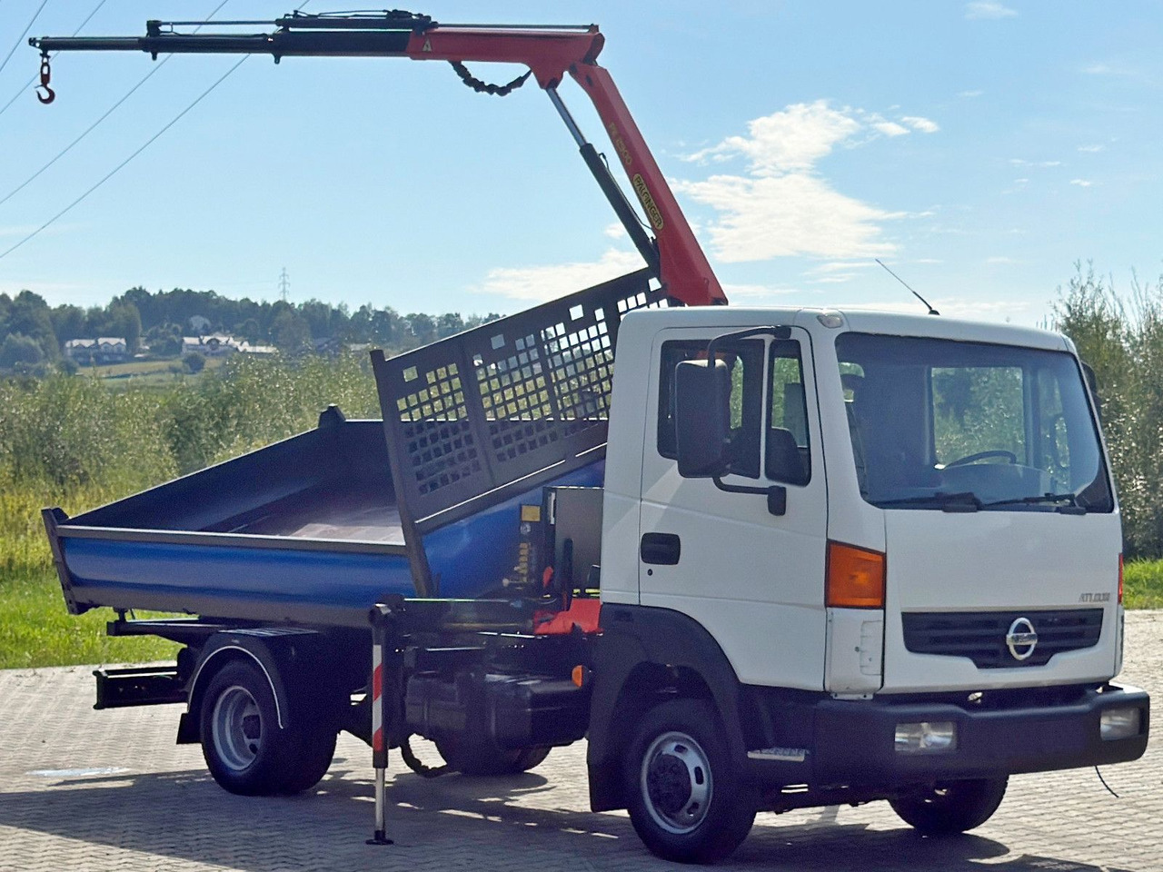 Nissan ATLEON 35.15 + PK 2900 B* TOPZUSTAND - Sunkvežimis su kranu, Savivartis sunkvežimis: foto 3 Nissan ATLEON 35.15 + PK 2900 B* TOPZUSTAND - Sunkvežimis su kranu, Savivartis sunkvežimis: foto 3