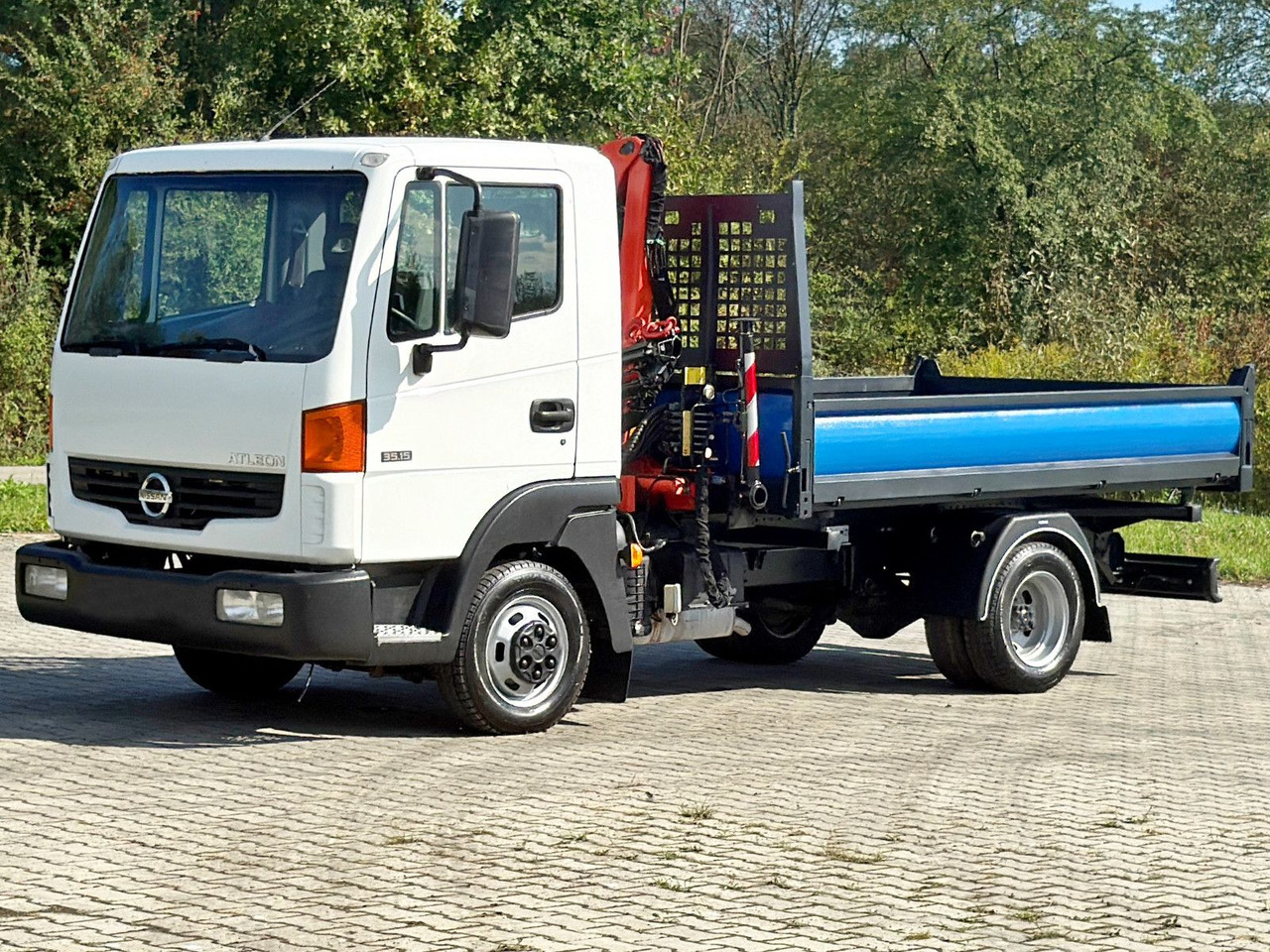 Nissan ATLEON 35.15 + PK 2900 B* TOPZUSTAND - Sunkvežimis su kranu, Savivartis sunkvežimis: foto 4 Nissan ATLEON 35.15 + PK 2900 B* TOPZUSTAND - Sunkvežimis su kranu, Savivartis sunkvežimis: foto 4