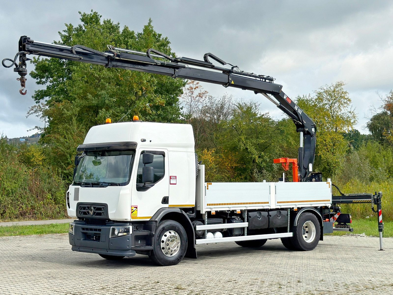 Renault C 430 * HIAB 122 B - 3 HIDUO + FUNK * TOP - Sunkvežimis su kranu: foto 2 Renault C 430 * HIAB 122 B - 3 HIDUO + FUNK * TOP - Sunkvežimis su kranu: foto 2
