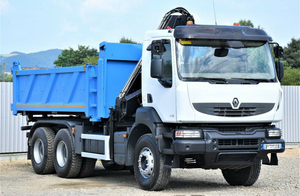 Renault KERAX 370 DXI* HIAB 122B-3 HIDUO/FUNK * 6x4 Renault KERAX 370 DXI* HIAB 122B-3 HIDUO/FUNK * 6x4 - Sunkvežimis su kranu, Savivartis sunkvežimis: foto 4 Renault KERAX 370 DXI* HIAB 122B-3 HIDUO/FUNK * 6x4 Renault KERAX 370 DXI* HIAB 122B-3 HIDUO/FUNK * 6x4 - Sunkvežimis su kranu, Savivartis sunkvežimis: foto 4