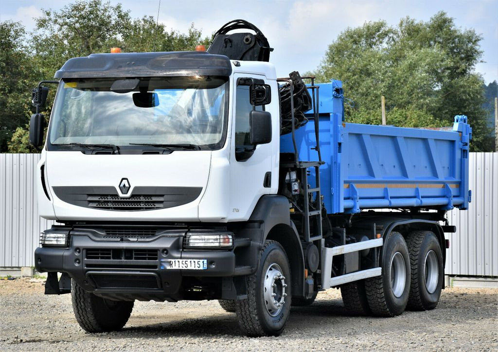 Renault KERAX 370 DXI* HIAB 122B-3 HIDUO/FUNK * 6x4 Renault KERAX 370 DXI* HIAB 122B-3 HIDUO/FUNK * 6x4 - Sunkvežimis su kranu, Savivartis sunkvežimis: foto 5 Renault KERAX 370 DXI* HIAB 122B-3 HIDUO/FUNK * 6x4 Renault KERAX 370 DXI* HIAB 122B-3 HIDUO/FUNK * 6x4 - Sunkvežimis su kranu, Savivartis sunkvežimis: foto 5