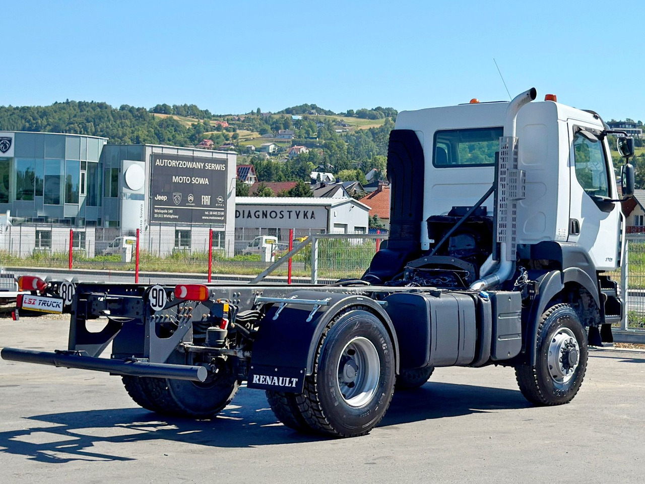 Renault KERAX 370 * FAHRGESTELL 4,55 m / 4x4*TOPZUSTAND - Važiuoklės sunkvežimis: foto 4 Renault KERAX 370 * FAHRGESTELL 4,55 m / 4x4*TOPZUSTAND - Važiuoklės sunkvežimis: foto 4