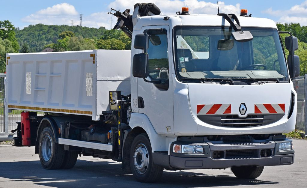Renault MIDLUM 220 DXI *KIPPER 4,00m *PK 7001-EH A/FUNK Renault MIDLUM 220 DXI *KIPPER 4,00m *PK 7001-EH A/FUNK - Sunkvežimis su kranu, Savivartis sunkvežimis: foto 3 Renault MIDLUM 220 DXI *KIPPER 4,00m *PK 7001-EH A/FUNK Renault MIDLUM 220 DXI *KIPPER 4,00m *PK 7001-EH A/FUNK - Sunkvežimis su kranu, Savivartis sunkvežimis: foto 3