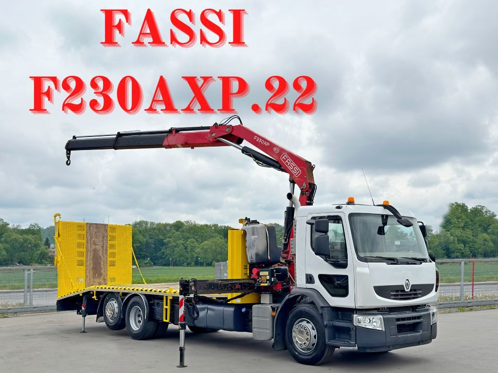 Renault PREMIUM 370 * FASSI F230AXP.22 + FUNK* TOP - Evakuatorius: foto 1 Renault PREMIUM 370 * FASSI F230AXP.22 + FUNK* TOP - Evakuatorius: foto 1