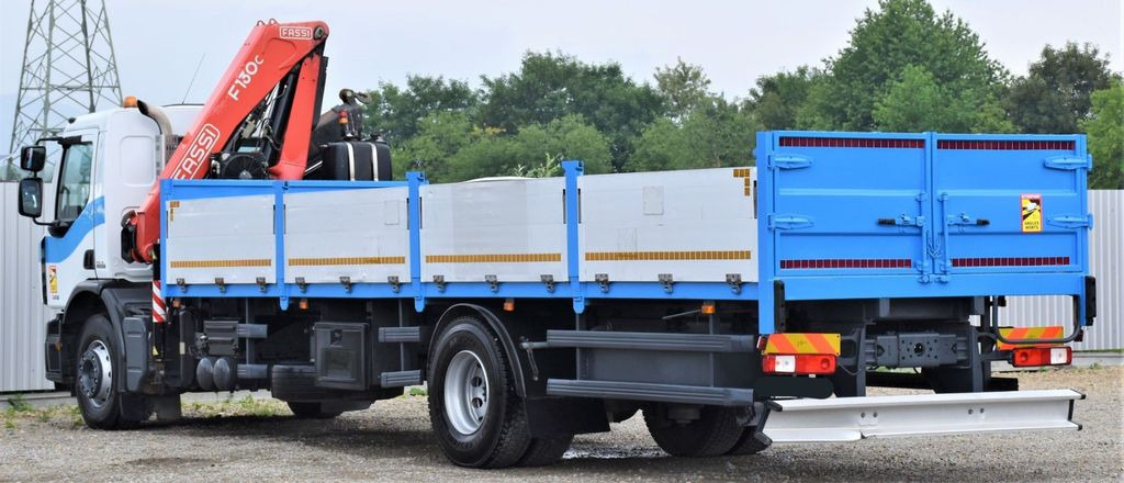 Sunkvežimis su kranu, Platforminis/ Bortinis sunkvežimis Renault Premium 320 DXI* FASSI F130AC.23 * FUNK: foto 6