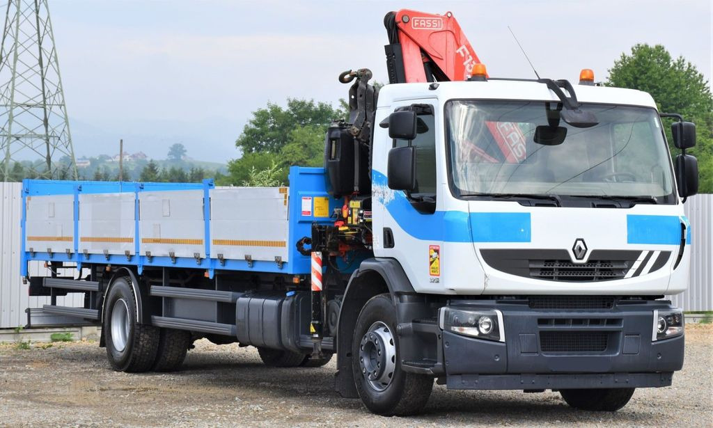 Renault Premium 320 DXI* FASSI F130AC.23 * FUNK - Sunkvežimis su kranu, Platforminis/ Bortinis sunkvežimis: foto 4 Renault Premium 320 DXI* FASSI F130AC.23 * FUNK - Sunkvežimis su kranu, Platforminis/ Bortinis sunkvežimis: foto 4
