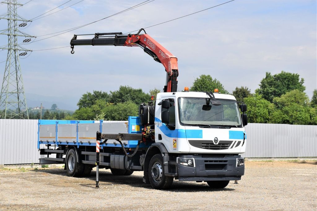 Renault Premium 320 DXI* FASSI F130AC.23 * FUNK - Sunkvežimis su kranu, Platforminis/ Bortinis sunkvežimis: foto 2 Renault Premium 320 DXI* FASSI F130AC.23 * FUNK - Sunkvežimis su kranu, Platforminis/ Bortinis sunkvežimis: foto 2