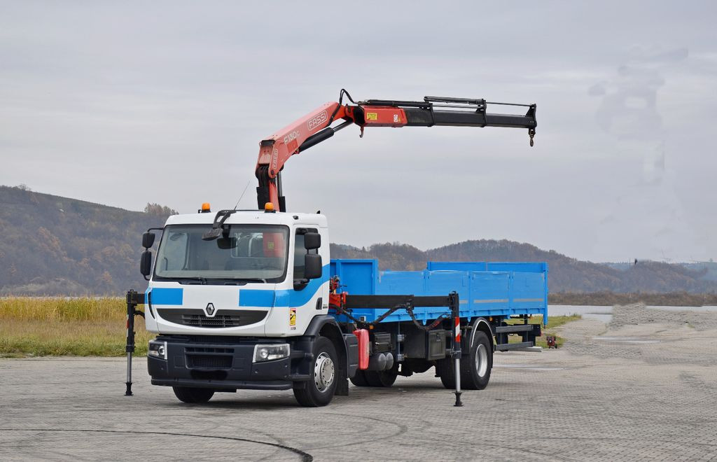 Renault Premium 320 DXI* FASSI F130AC.23 * FUNK * TOP - Sunkvežimis su kranu, Platforminis/ Bortinis sunkvežimis: foto 2 Renault Premium 320 DXI* FASSI F130AC.23 * FUNK * TOP - Sunkvežimis su kranu, Platforminis/ Bortinis sunkvežimis: foto 2