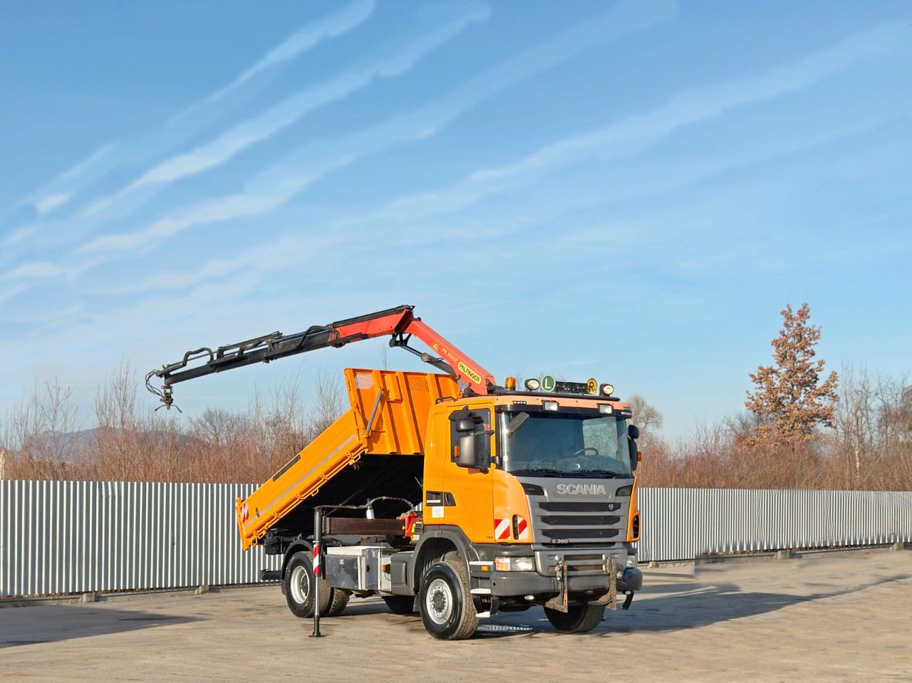 Scania G 360 * KIPPER 4,15m * PALFINGER PK 11002/ 4x4 - Sunkvežimis su kranu: foto 2 Scania G 360 * KIPPER 4,15m * PALFINGER PK 11002/ 4x4 - Sunkvežimis su kranu: foto 2