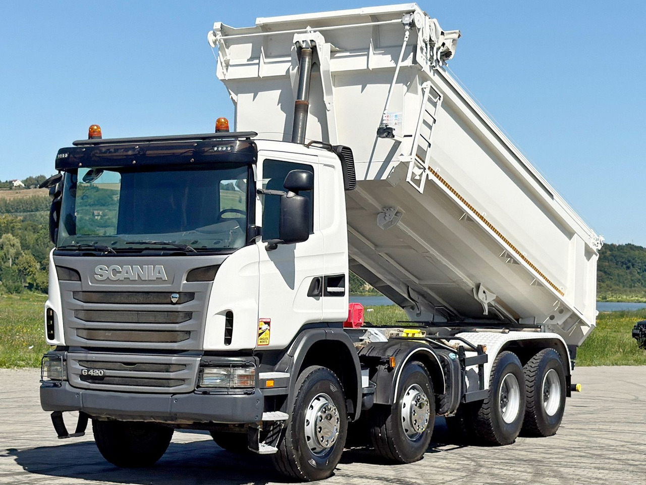 Scania G 420 * KIPPER * 8x4 * TOPZUSTAND - Savivartis sunkvežimis: foto 4 Scania G 420 * KIPPER * 8x4 * TOPZUSTAND - Savivartis sunkvežimis: foto 4