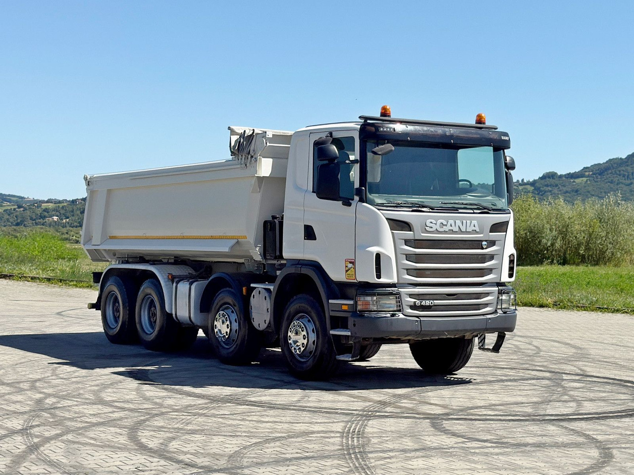 Scania G 420 * KIPPER * 8x4 * TOPZUSTAND - Savivartis sunkvežimis: foto 1 Scania G 420 * KIPPER * 8x4 * TOPZUSTAND - Savivartis sunkvežimis: foto 1