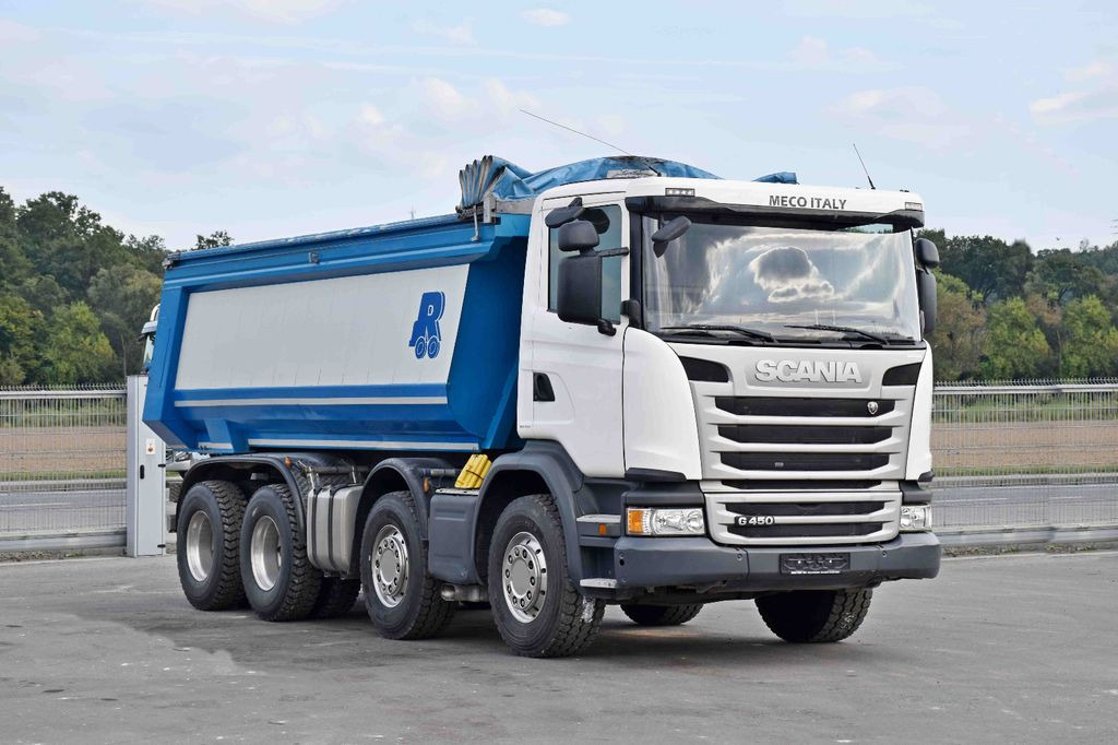 Scania G 450 * Kipper * TOPZUSTAND / 8x4 - Savivartis sunkvežimis: foto 2 Scania G 450 * Kipper * TOPZUSTAND / 8x4 - Savivartis sunkvežimis: foto 2